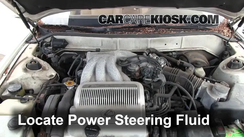1993 Lexus ES300 3.0L V6 Power Steering Fluid